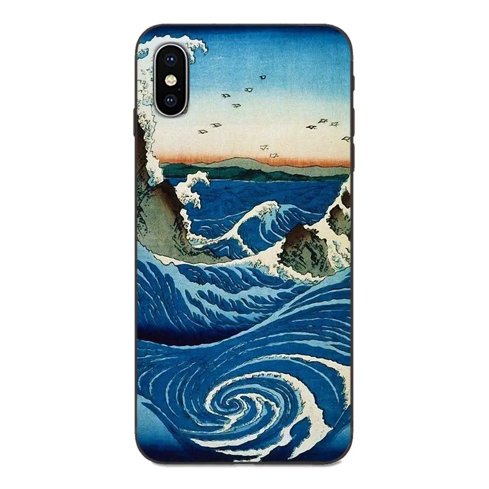 Полный волна канагава Японии для Galaxy A3 A5 A6 A6s A7 A8 A9 A10 A20E A30 A40 A50 A60 A70 A80 A90 плюс