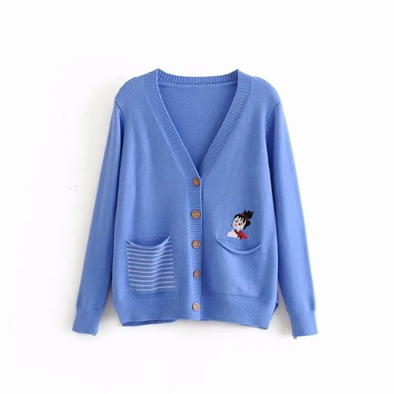 

Hot purchase AAZZ38 -6115 European and American fashion pattern knitted sweater