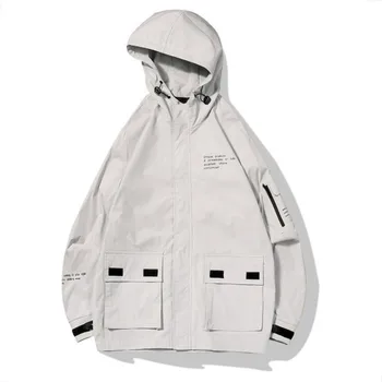 

Free shipping streetwear mens jackets and coats windbreaker jacket hip hop windbreakers men jacket