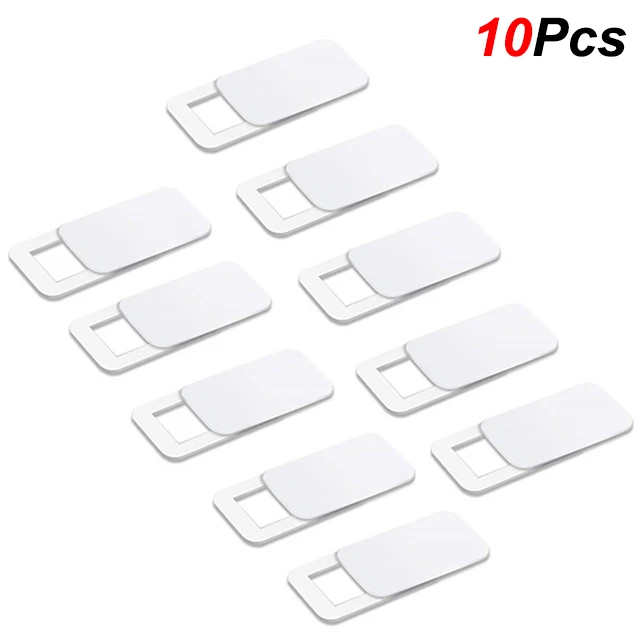 mobile lens 18x25 Webcam Cover Shutter Plastic Camera Covers For Web Laptop iPad PC Macbook Tablet lenses Sticker Universal Antispy Camera Cover smartphone lens kit Lenses