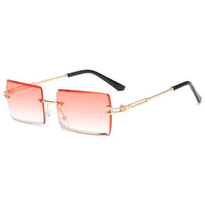 Indescratchables Uni-sex Grip Tan Modern Rectangle Sunglasses