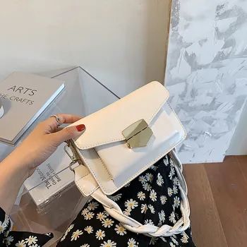 

2020 Fashion Summer PU Leather Crossbody Bags For Women Messenger Shoulder Bag Ladies Purses and Handbags Cross Body Sac A Main