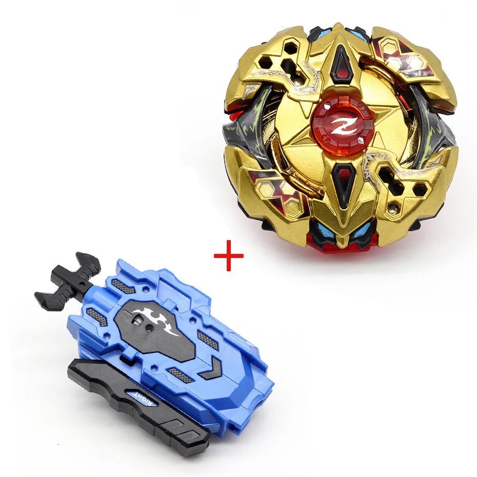 Дурак Beyblade Burst B-129 B122 с пусковым устройством Bayblade Bey металлическое лезвие 4d Fusion Пластиковые Подарочные игрушки для детей - Цвет: HJ-B-90