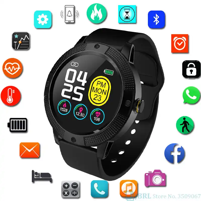android fitness watch waterproof