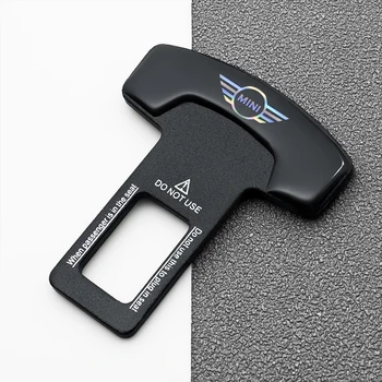 

1/2X Car Safety Belt Seat Belt Cover Vehicle Buckle Clip Seatbelt Clip For BMW Mini Cooper One S JCW Clubman R55 R56 R60 F55 F56