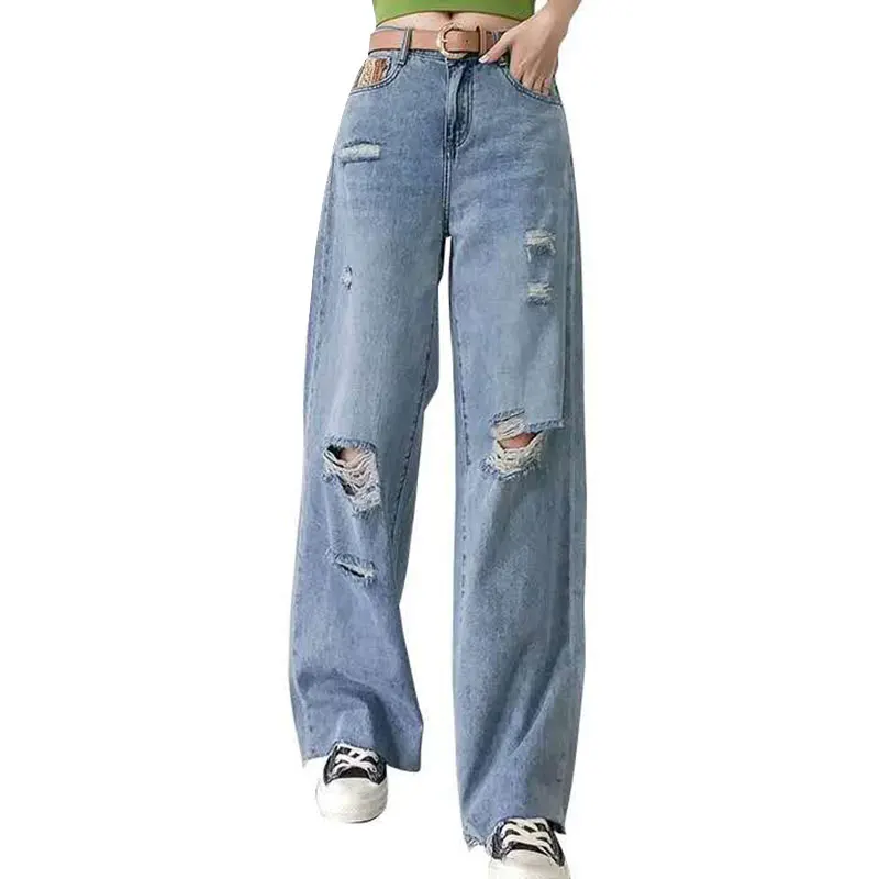 black jeans Stretchy Skinny Rhinestone Bow Beading Ankle Length Jeans Summer High Fashion Mid Waist Nine Pants Denim Capris Cropped Trousers baggy jeans