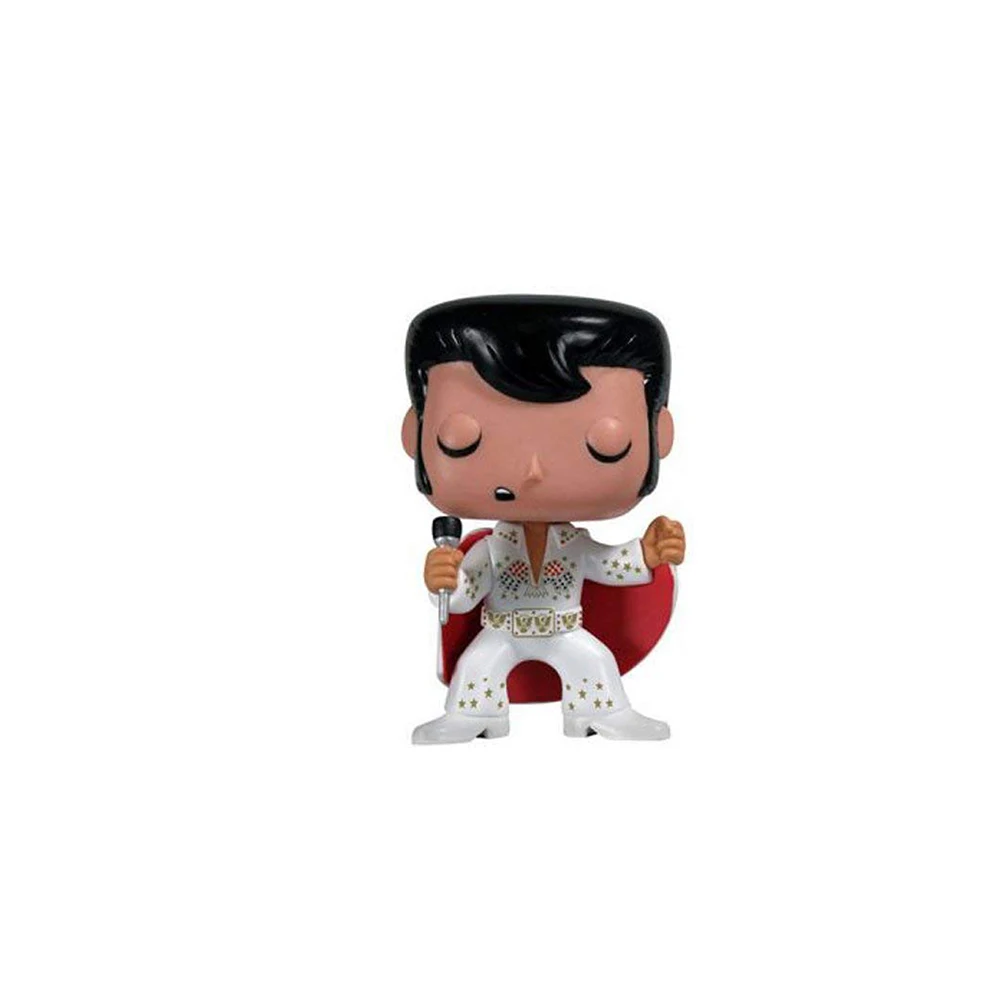 FUNKO POP! Элвиса 1970-х года Элвиса виниловая Модель Фигурки игрушки подарки