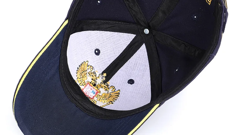 Русский значок с вышивкой бейсбольная кепка высокого качества Повседневная шапка Весенняя Мужская и женская хлопковая регулируемая спортивная Bone DAD шляпа