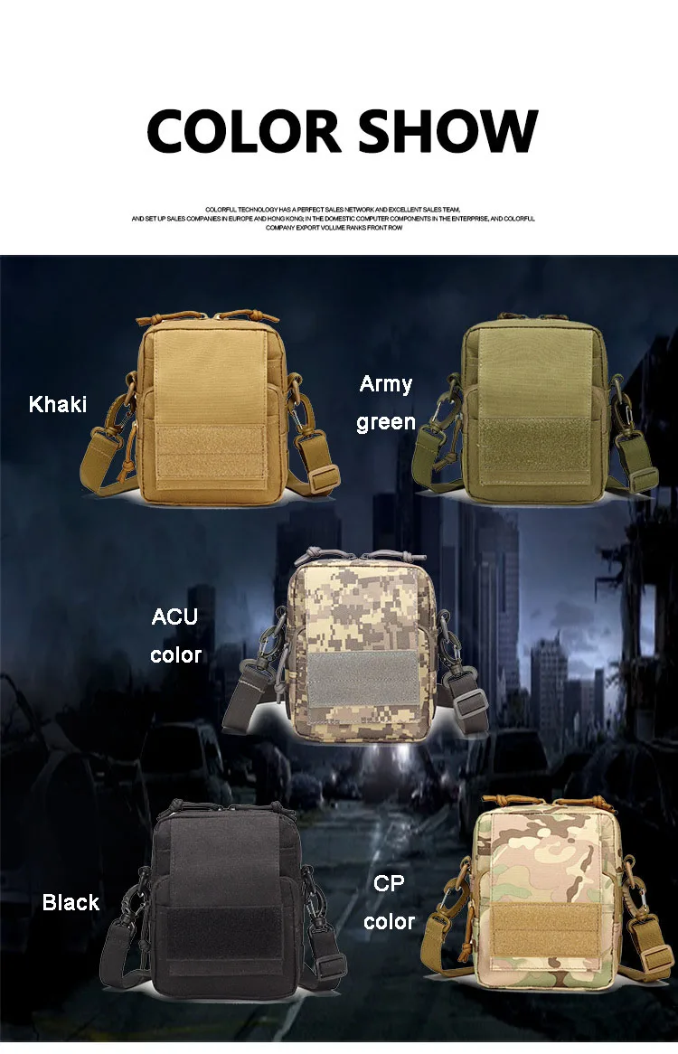 Tactical Shoulder Hiking Bag Men, Camping Travel Military Bag, Molle Croosbody Army Bag, Waterproof Climbing Waist Sport Bag
