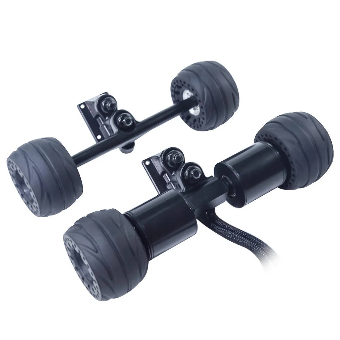 

105BP Direct Drive Motor Kit With Black Honeycomb Tires