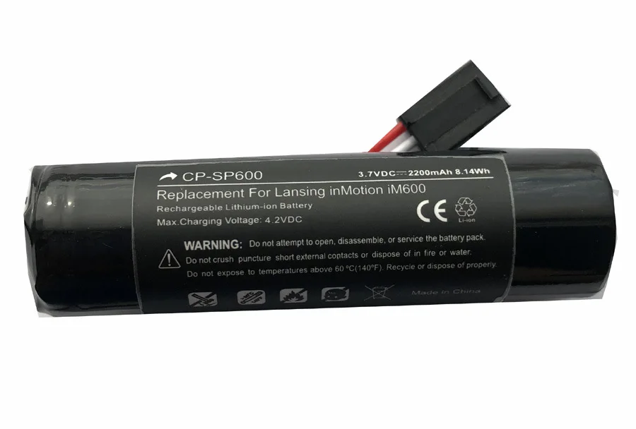 TTVXO 2200 мАч батарея для Altec Lansing IM600 Bluetooth динамик MCR18650|Смарт-аксессуары| |