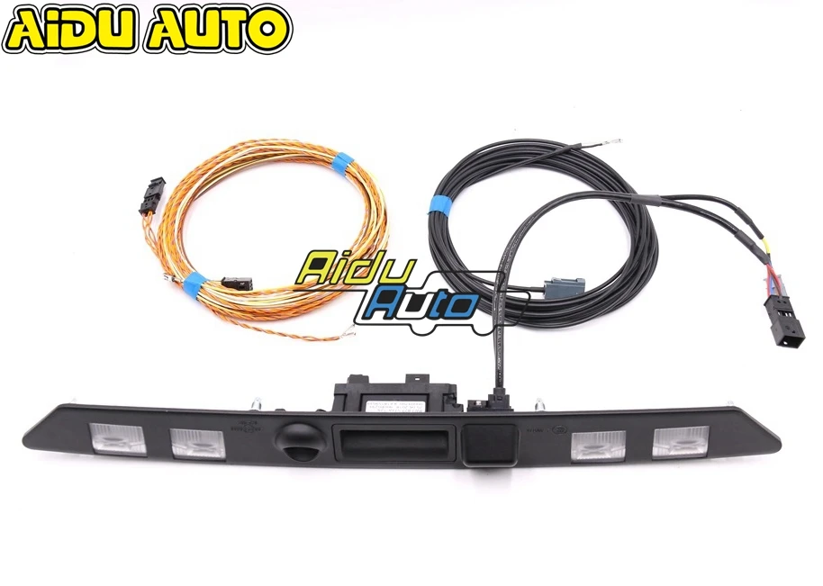 Best Price VOOR NIEUWE Audi A5 B9 cabriolet Achteruitrijcamera Kofferbak handvat met Hoge Begeleiding Lijn kabelboom Best Price VOOR NIEUWE Audi A5 B9 cabriolet Achteruitrijcamera Kofferbak handvat met Hoge Begeleiding Lijn kabelboom
