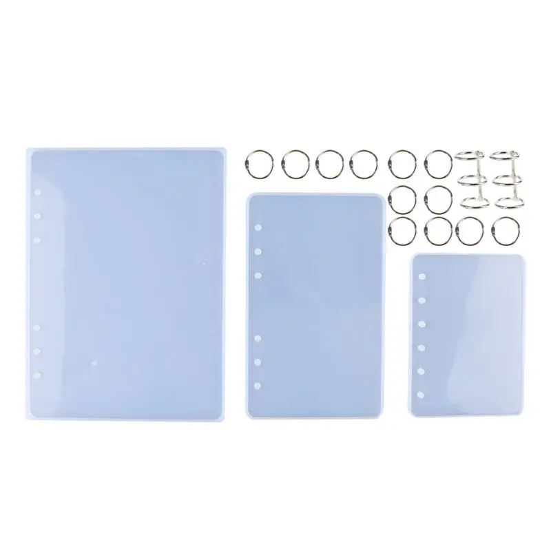 

DIY Handmade Epoxy Molds Notebook Silicone Mold Set Resin Crafts Making Accessories