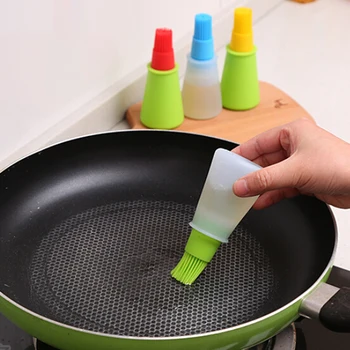 

Barbecue Brush High Temperature Oil Brush Food Grade Silicone Baking Random Brush Kitchen Brush Color Oil Tools Bottle Barb N1G2