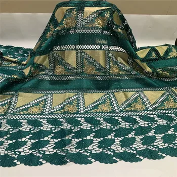 

2020 Latest Guipure Lace Cord Lace Embroiderey French African Cord Lace Fabric High Quality Nigeria Lace Fabric For Wedding ZQ71