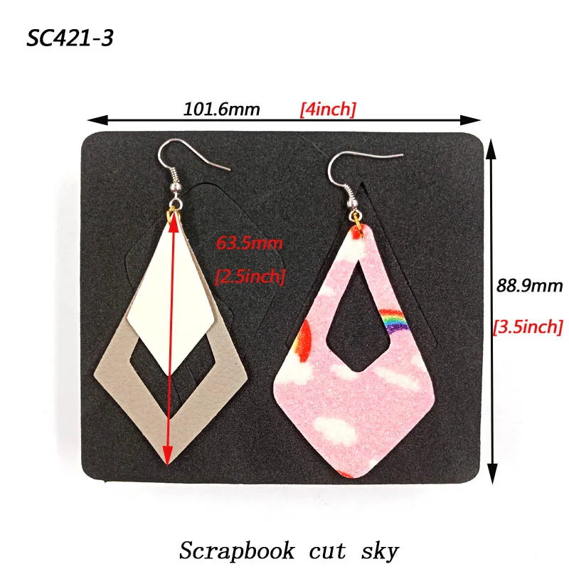 Earring-SC421 скрапбукинга срезанное небо и стальные деревянные штампы совместимы с большинством машин