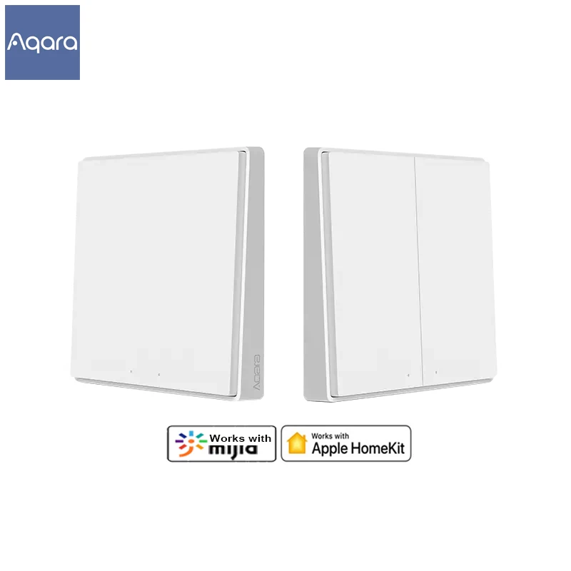 Беспроводной переключатель Aqara ZigBee умное светильник работает с приложением Apple
