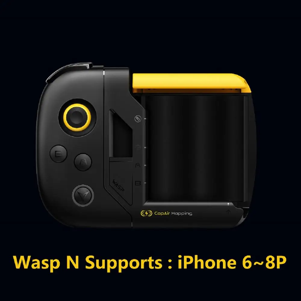 Flydigi WASP N/X подключи и играй без Bluetooth и приложения для IOS только половина руки половина сенсорного контроллера pubg мобильный портативный геймпад - Цвет: Wasp N(iPhone 6-8P)