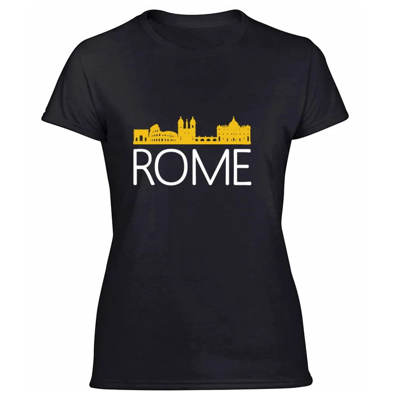 Women-Black Индивидуальные дышащие rome3 f футболки для мужчин лето Европейский размер S-5xl Новинка Мужская футболка короткий рукав юмористический Топ тройник - Цвет: Women-Black