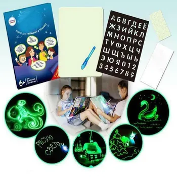 

Illuminated Light Drawing Board Toy Development Drawing Doodle Tablets Education Toys GK99