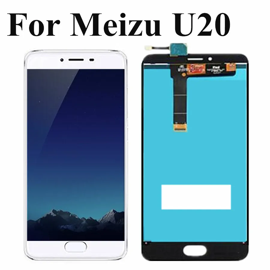 ЖК-дисплей 5 дюйма для Meizu U20 сенсорный экран дигитайзер сенсорная панель в сборе