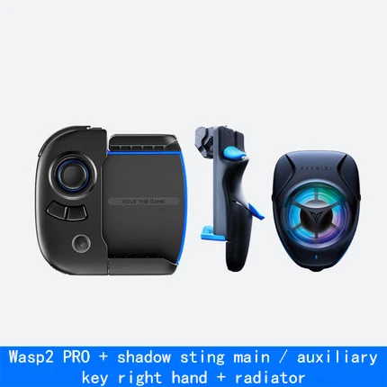 2021 New Professional e-Competition Wasp2 pubg mobile game controller  Bluetooth gamepad for Android/ios syste 