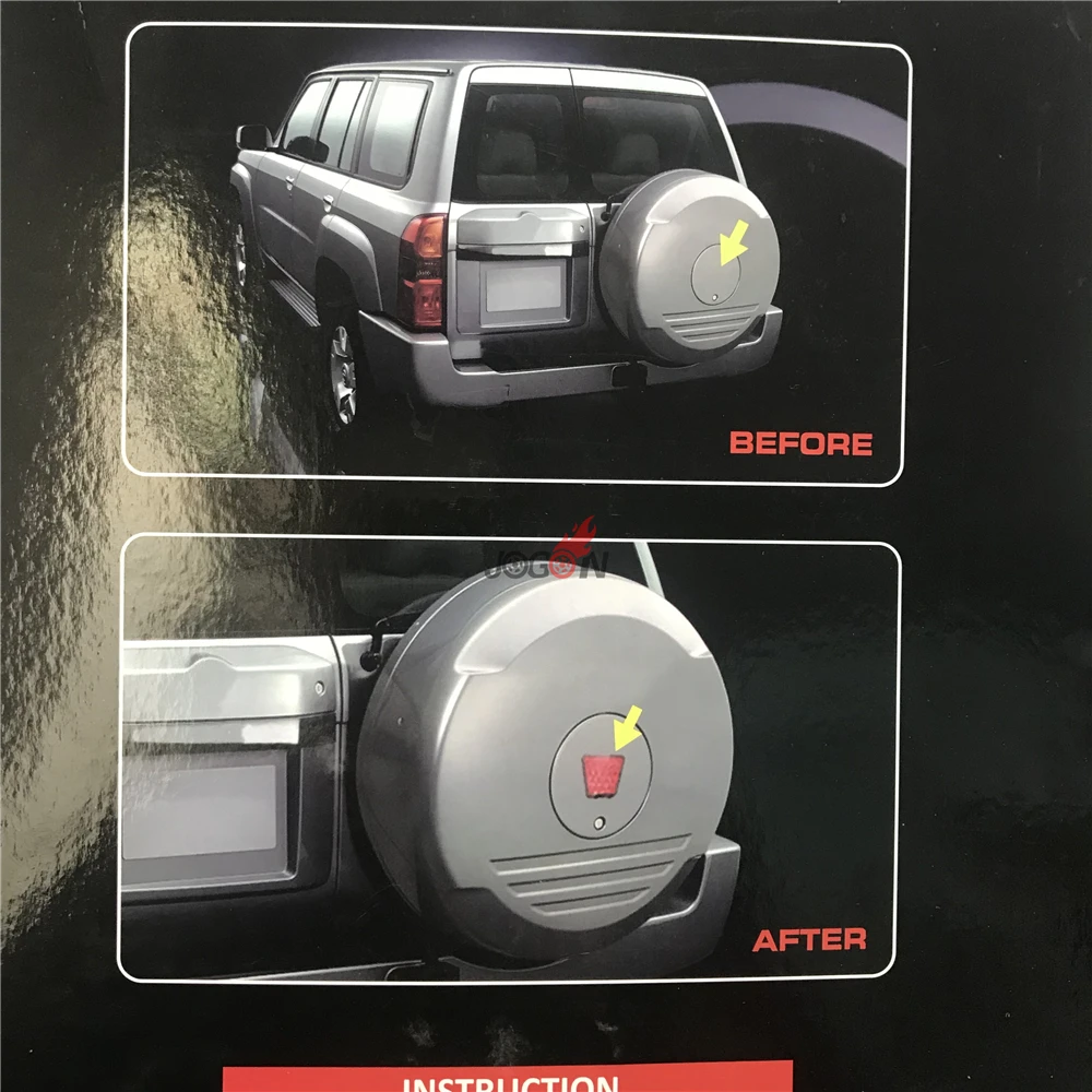 Задняя запасная Светодиодная лампа сигнала в шине для Nissan патруль Y61 1997 2013
