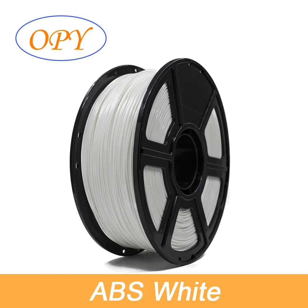 ABS 3D печатная нить Fdm пластик 1 75 мм фиолетовый белый желтый оранжевый черный синий