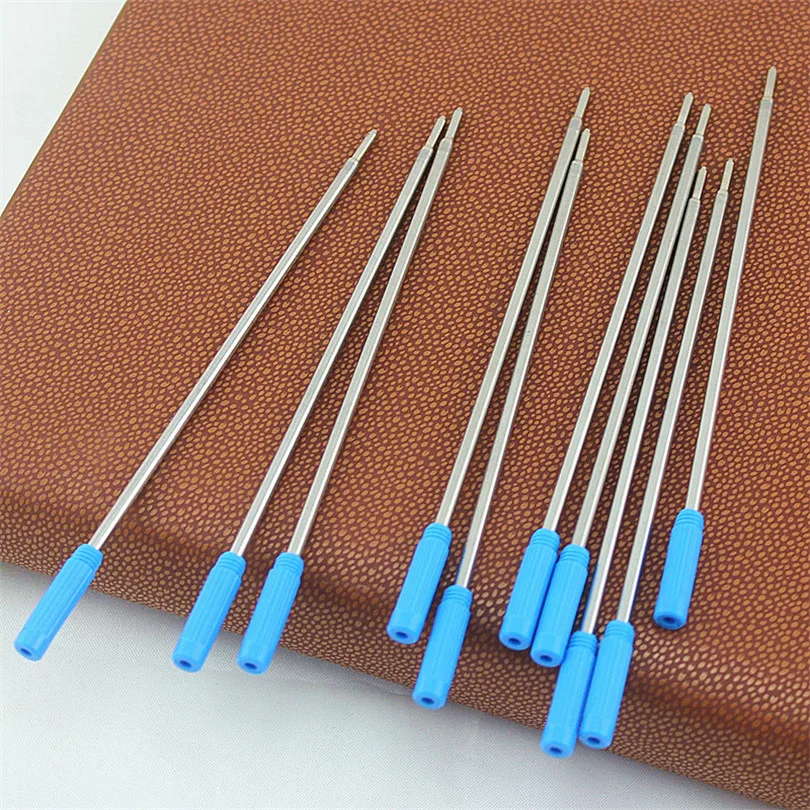 10pcs/lot Wholesale Price For Cross Type Ballpoint Pen Refills ink medium & black Fit For Home Classroom Office 2