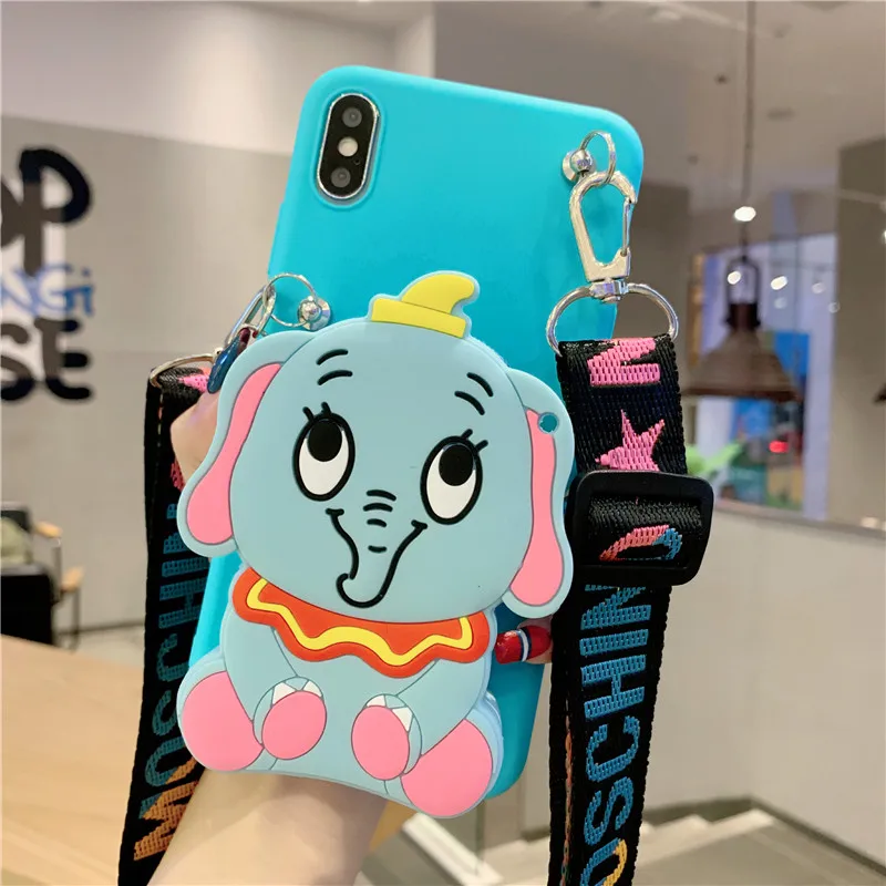 3D Cartoon Pattern 2 В мультипликационном стиле на молнии кошелек чехол для телефона для Xiaomi Redmi 5 Plus/6 6A 7A Y3 Y2 Y1 S2 GO Redmi Note 4X4X5 5A 6 7 K20 Pro силиконовый чехол - Цвет: 3D Cartoon Pattern 2