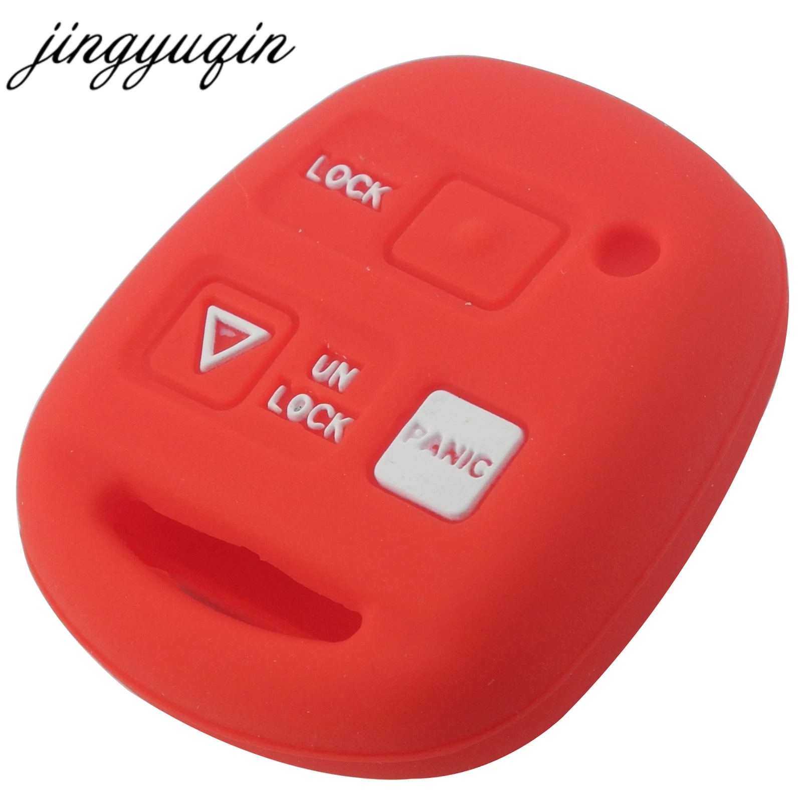 30 шт. 2 кнопки силиконовый для ключа автомобиля Fob чехол для TOYOTA CAMRY RAV4 Corolla Prado YARIS Tarago для LEXUS