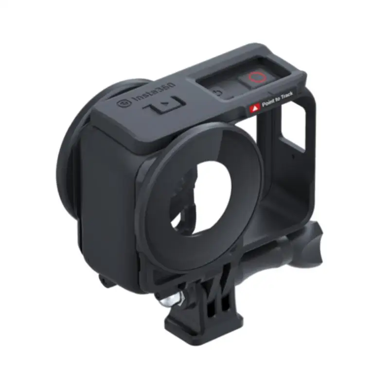 

Action Camera Cage Holder Shell Lens Guards Accessory For Insta360 One R 360 Edition Lens Mod Glass Cover Cap