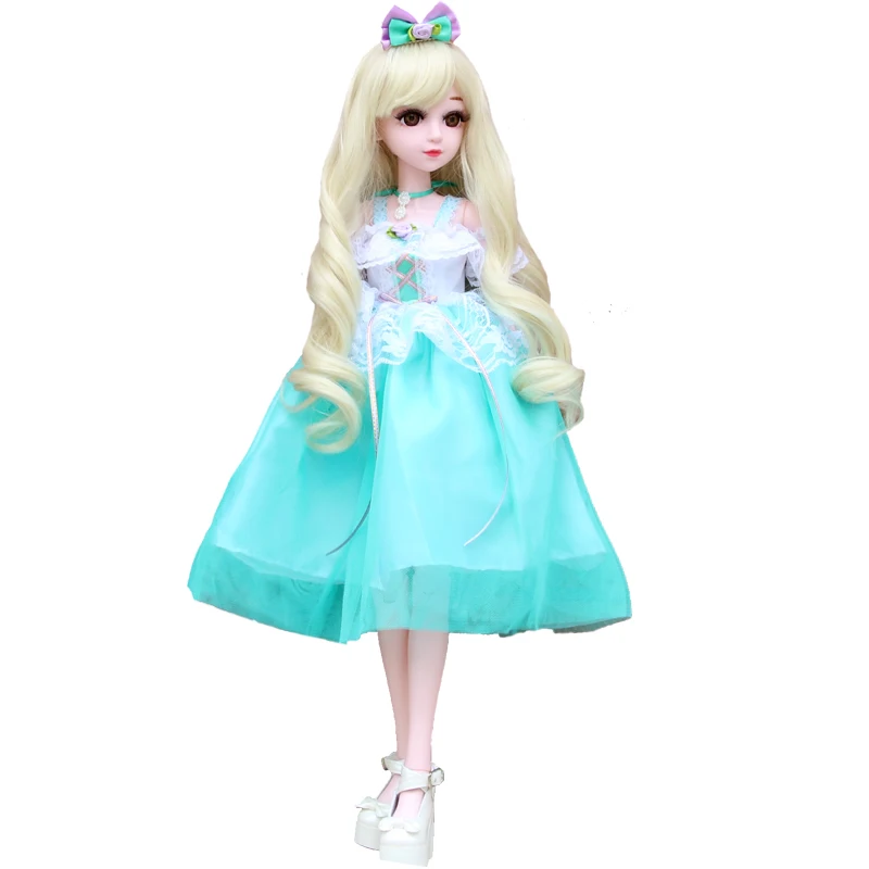 60 cm daily costume doll girl children's toy multi-joint activity simulation set dress up game toys | Игрушки и хобби