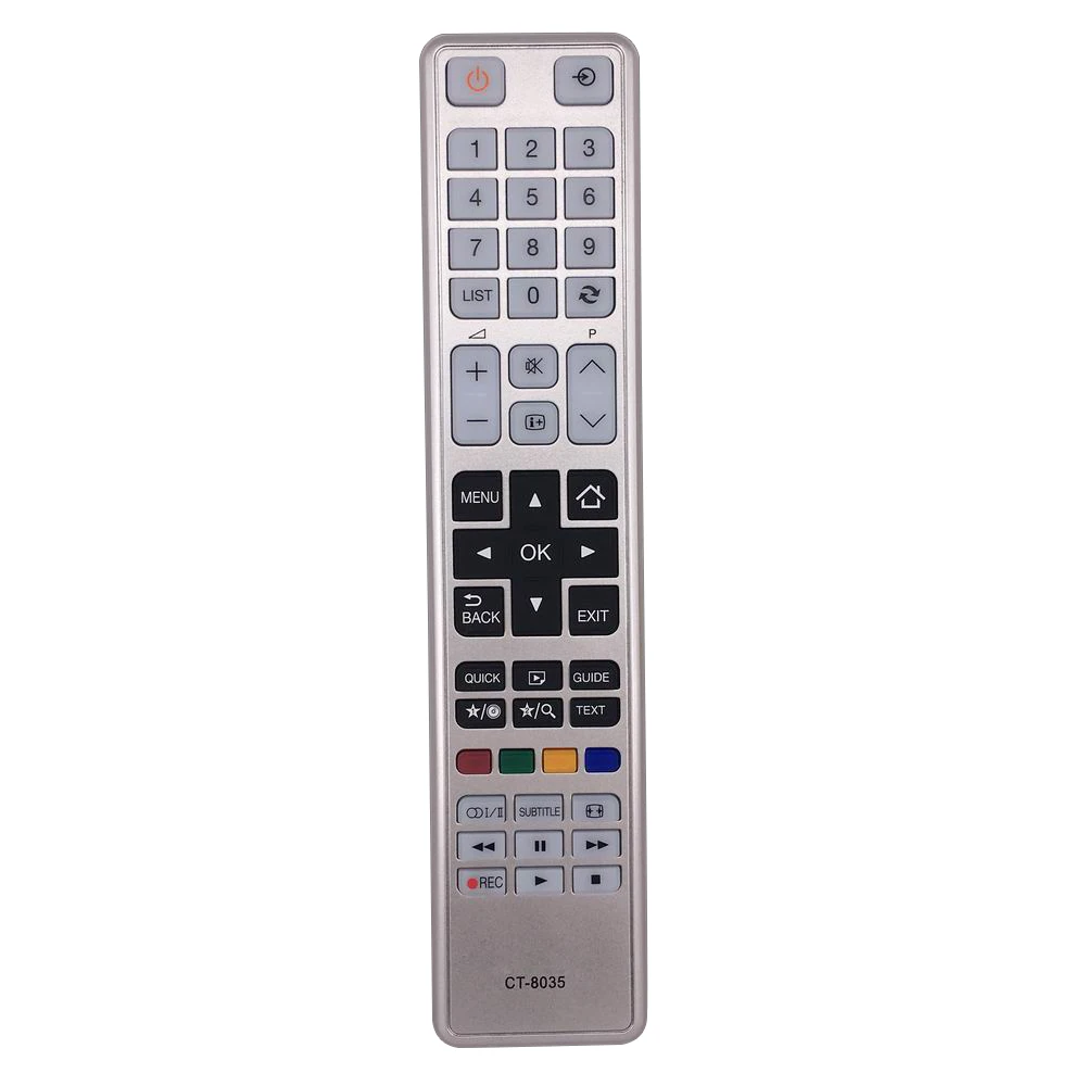 

New Replacement CT-8035 For TOSHIBA LCD LED TV Remote Control CT8040 24D3434DB 32D3454DB 40L3453DB 40L3455DB