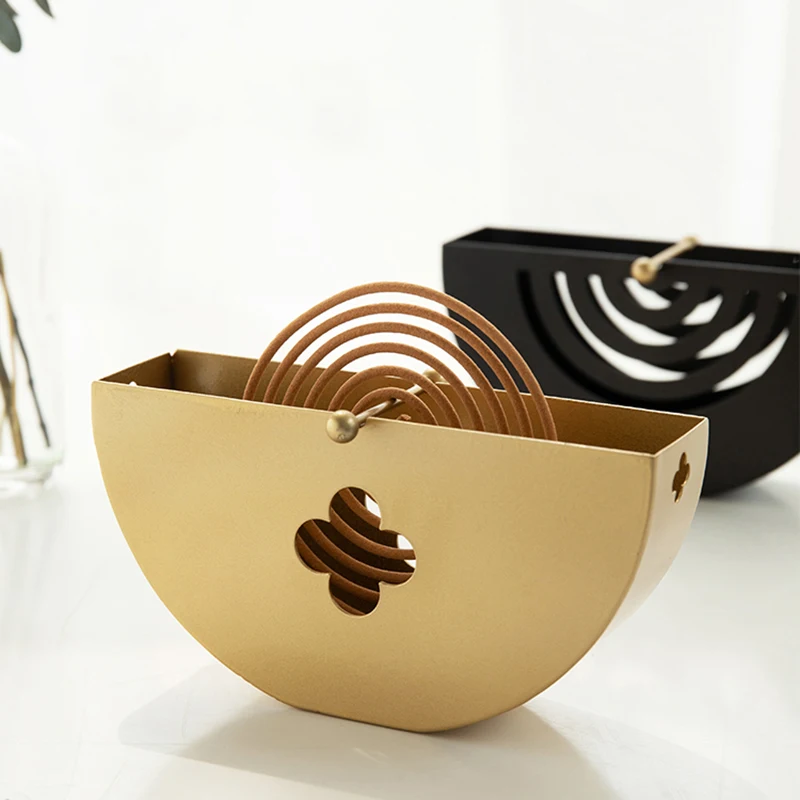 Mosquito Coil Box Holder Iron Art Incense Shelf Fireproof Incense Burner Censer Sandalwood Mosquito Repellent Shelf Decor Crafts Mosquito Coil Box Holder Iron Art Incense Shelf Fireproof Incense Burner Censer Sandalwood Mosquito Repellent Shelf Decor Crafts
