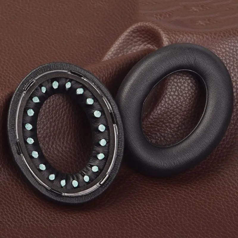 2PCS Replacement Leather Earpads Soft Foam Ear Pads Cushions Cover for BO SE 700 NC700 Noise Cancelling Headphones