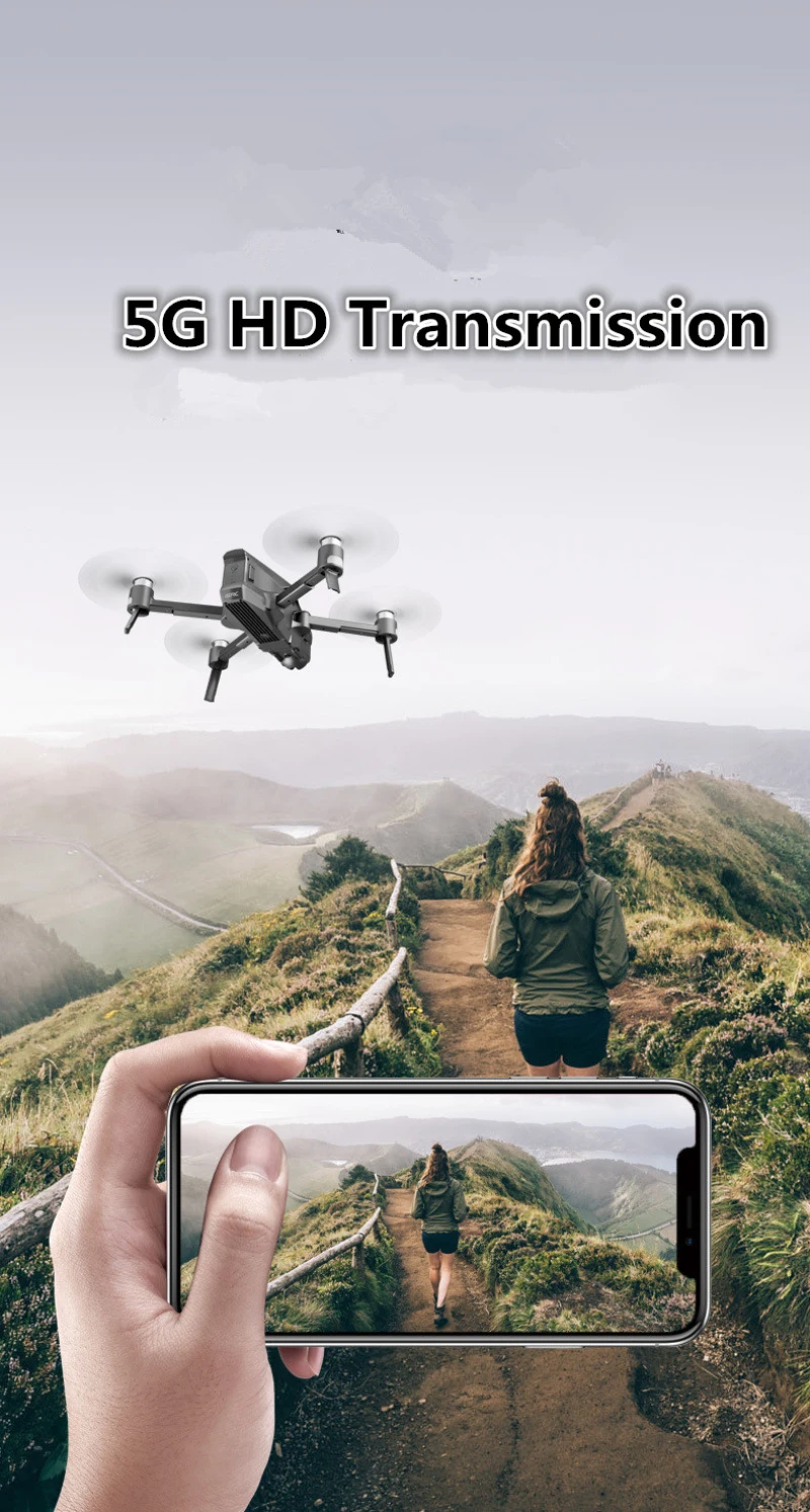 4K Профессиональный gps бесщеточный Wi-Fi FPV Радиоуправляемый Дрон Квадрокоптер 5G 2 км 11,1 В 4000 мАч батарея gps авто следущий за мной Квадрокоптер VS B4W X12