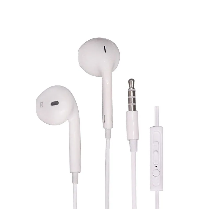 Универсальные наушники 3,5 мм в уши проводные наушники стерео гарнитура с микрофоном для samsung huawei Xiaomi iPhone
