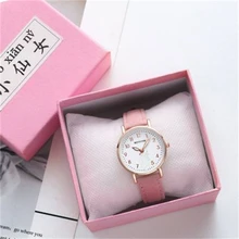 

Ladies Diamond-studded Luminous Retro Watch Leather Belt Quartz Watch
