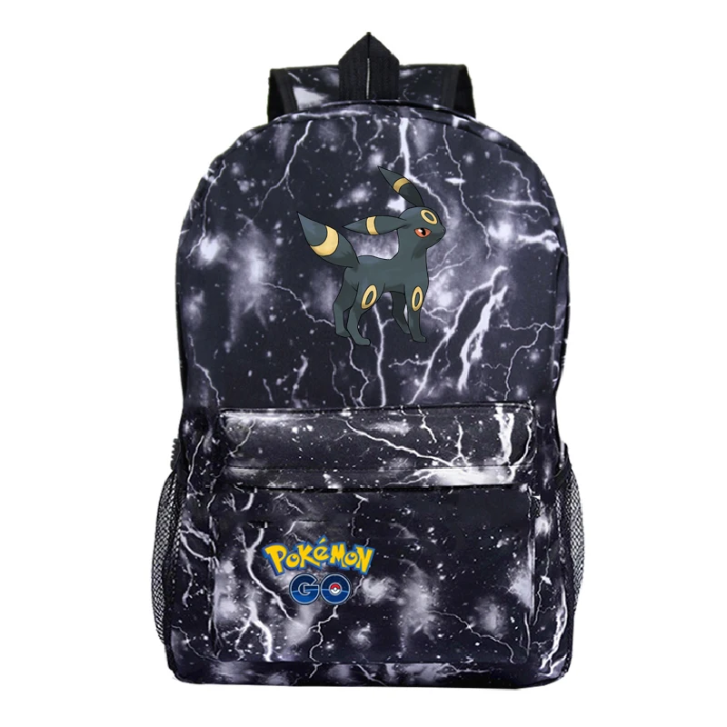 B4 Sac A Dos Пикачу Mochila рюкзак Pokemon аниме plecak ноутбук Унисекс Рюкзак 45-48 мультфильм Тетрадь животные школьные ранцы - Цвет: B4