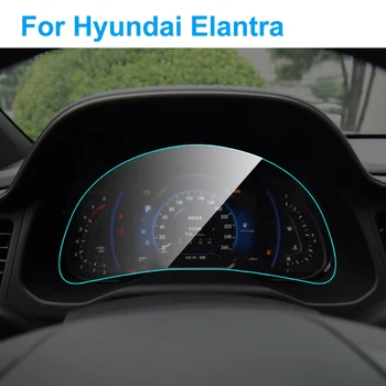 

Car Instrument Panel Screen Protector for Hyundai Elantra Interior Dashboard Membrane Protective TPU Film Auto Car Accessories