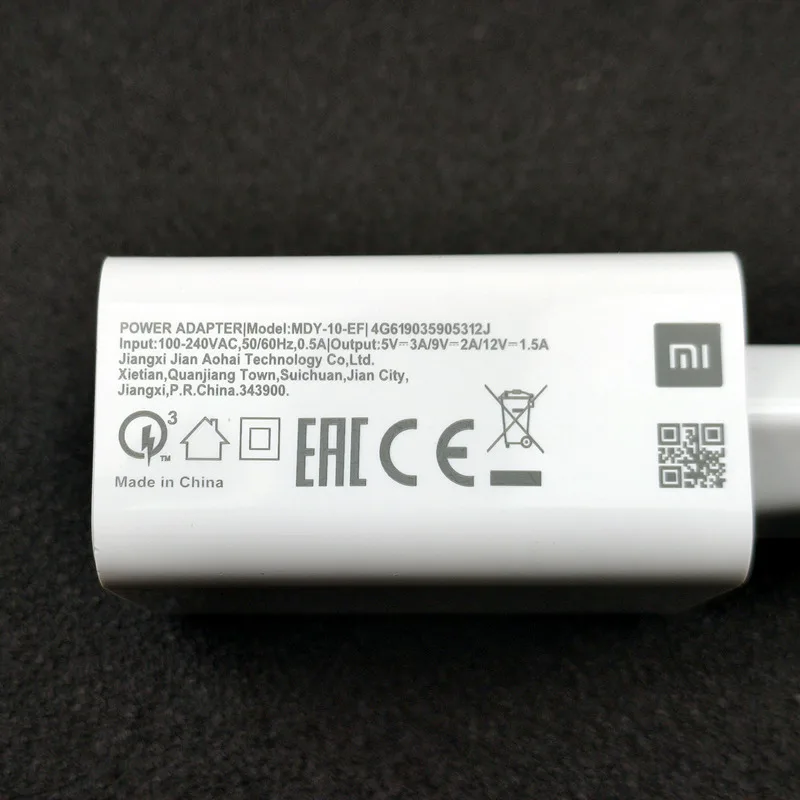 Original xiaomi redmi note 9S Charger qc 3.0 quick Fast charge usb EU  adapter for mi 9 se cc9 mix 2s 3 max redmi note 7 8 9 pro|Wireless  Chargers| - AliExpress