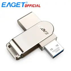 EAGET F60 128G USB 3,0 высокоскоростной USB флеш-накопитель usb-накопитель для внешнего хранения данных-карта памяти