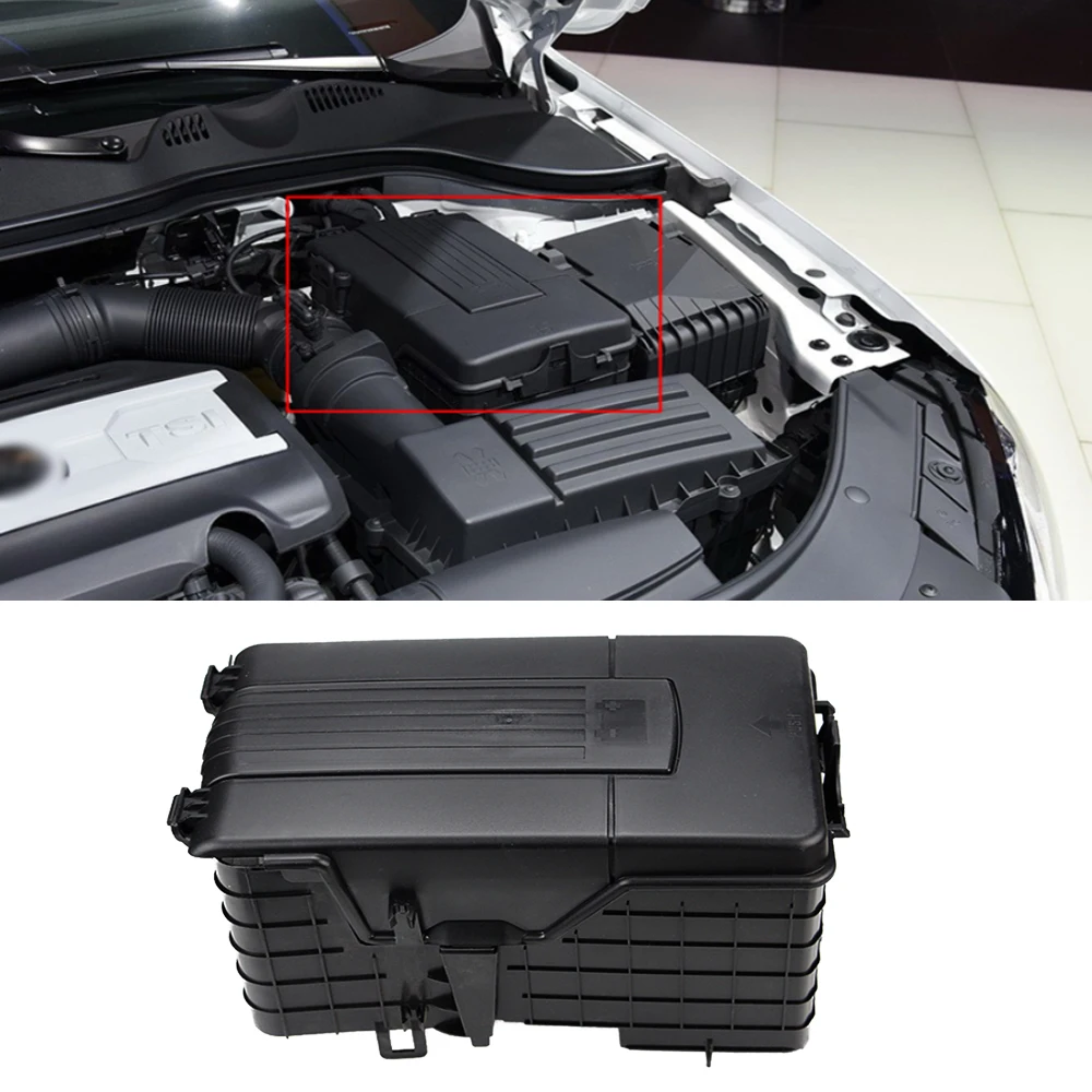 Новая крышка аккумулятора пылезащитная в сборе для VW Jetta Golf MK5 MK6 Passat B6 Skoda Octavia Q3 1KD