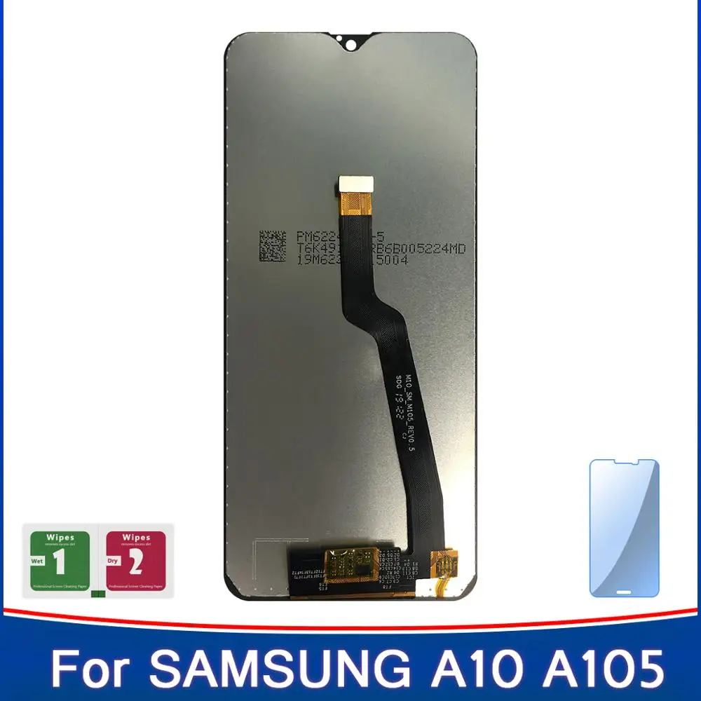 100% Новый Super Amoled дисплей для Samsung galaxy A10 A105/DS A105F A105FD A105A ЖК сенсорный экран