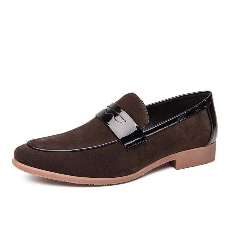 

Men's Casual Shoes Fashion Driving Footwear Male Brand Peas shoes Man Leisure Flats Moccasins leather Men Loafers Shoes *DH28008