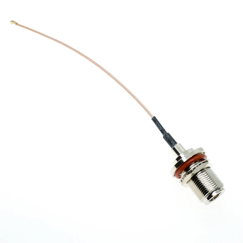IPX IPEX UFL U.FL к N гнездо Гайка прямой разъем RF RG178 КОАКСИАЛЬНЫЙ КАБЕЛЬ Pigtail Mini PCI WIFI WLAN|Соединители| |