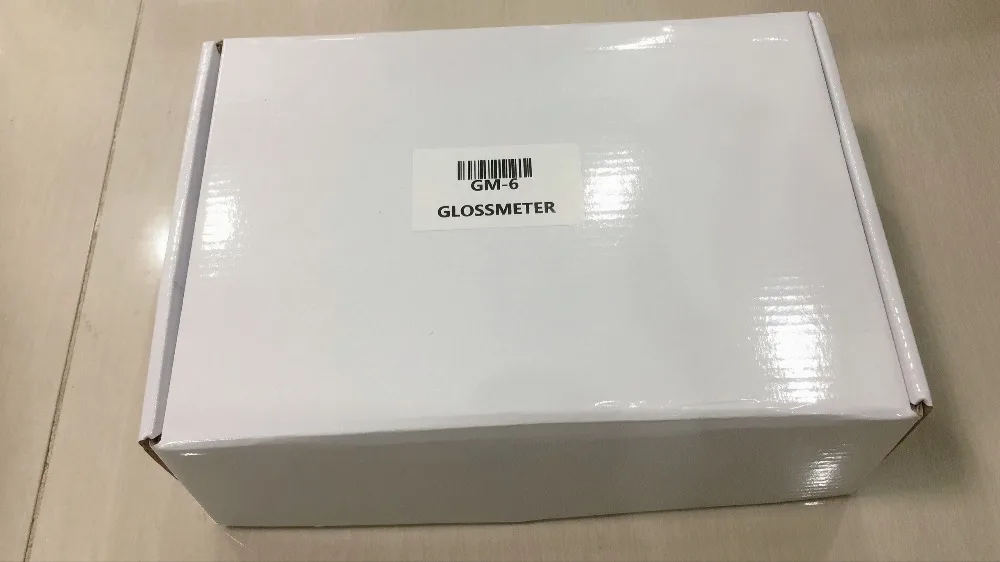 GM-6 Gloss Meter range 0.1-200Gu 20 angle gloss meter Portable Digital Glossmeter with blue backlight