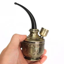 Трубка для курения воды 1 шт. Бронзовый хороший эффект перехода кальяна для сигарет держатель трубы кальянный фильтр дым смолы высокое качество