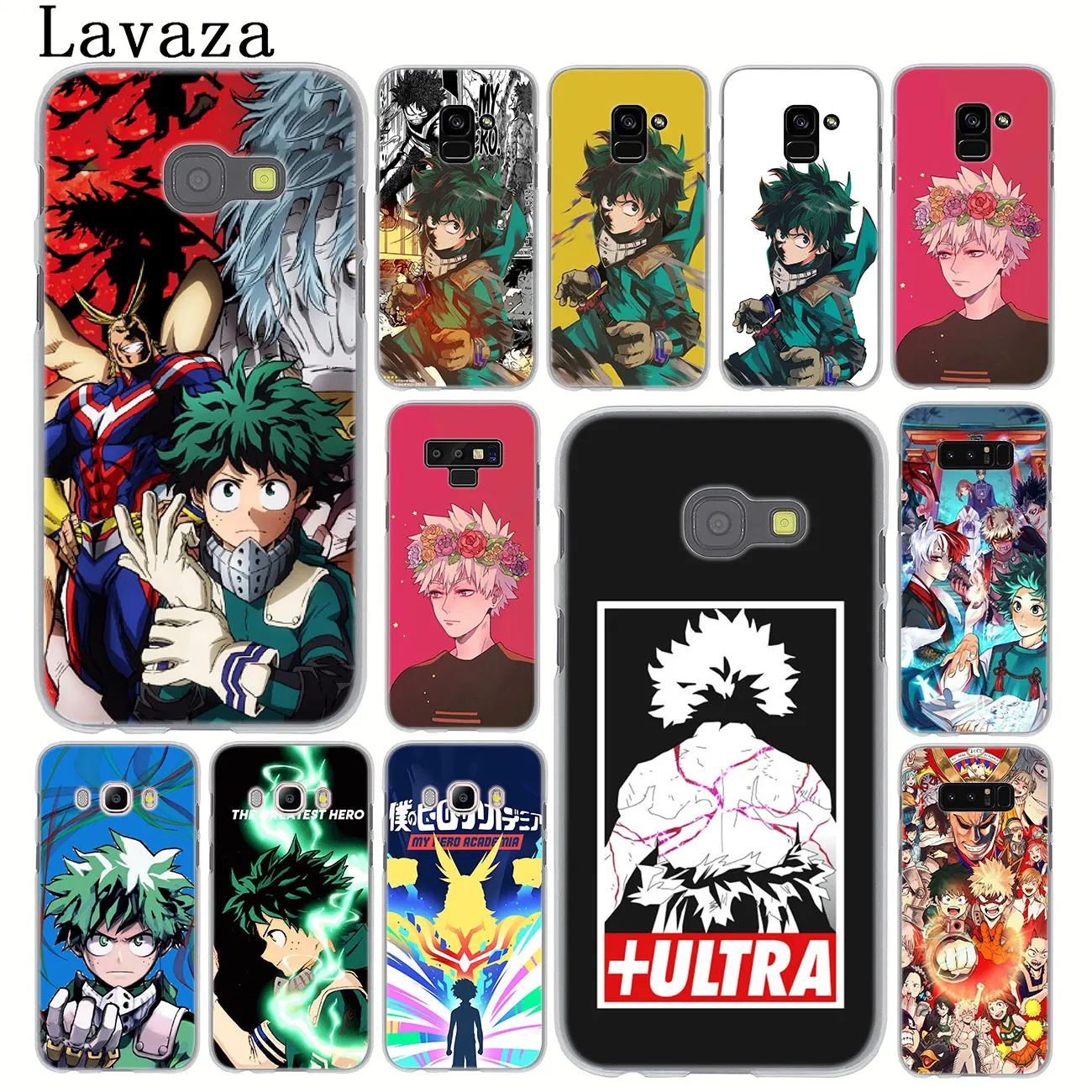 Чехол для телефона Lavaza My Hero Academia аниме Academy Samsung Galaxy Note 10 9 8 A9 A8 A7 A6 Plus 2018 A3 A5 2015 2016 2017